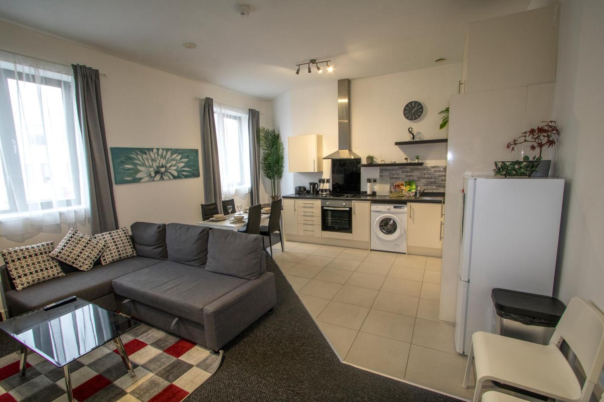 מנצ'סטר Ideal For Groups - 2 Bedroom Apartment - Free Parking, Transit Links, Close To Stadiums מראה חיצוני תמונה